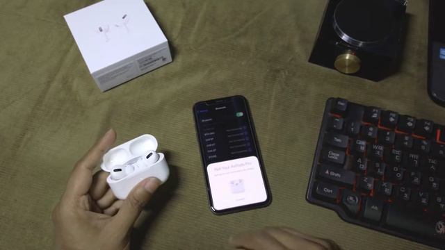 20$ AirPods Pro Replica Unboxing | Connecting To iPhone #rcjoriginal #airpodpro #apple смотреть онлайн