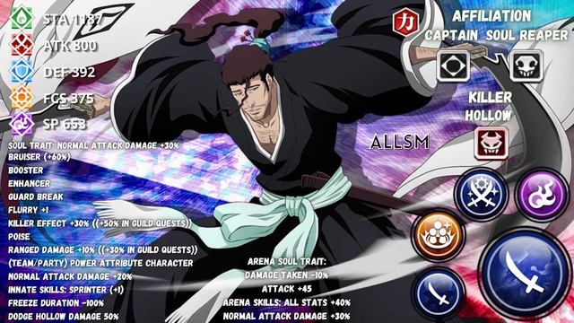 All Shunsui Special Moves Bleach Brave Souls смотреть онлайн