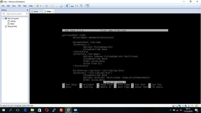 WEB SERVER DEBIAN 7 VMWARE смотреть онлайн