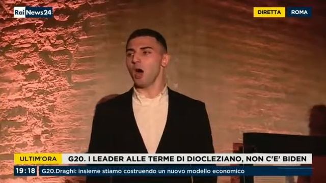 Gaia D'Onofrio - G20 - cantoria teatro opera Roma - Nessun Dorma смотреть онлайн