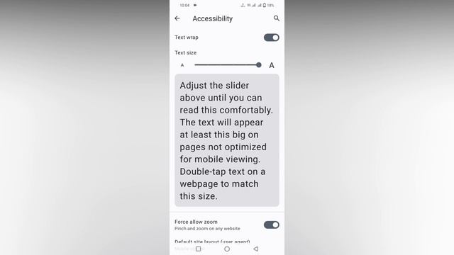 Increase text size in opera mobile |text size in opera смотреть онлайн