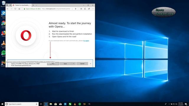 Windows 10 Install Opera Demo смотреть онлайн