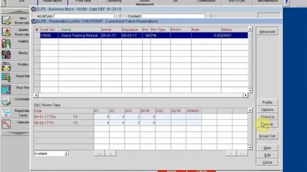 10 Group Blocks Opera Pms Oracle Hospitality Elearning Hotels Shift4 Hotel Pms Support Emergency