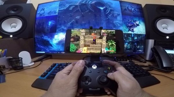 Xbox Remote Play on Android (Pixel 3)