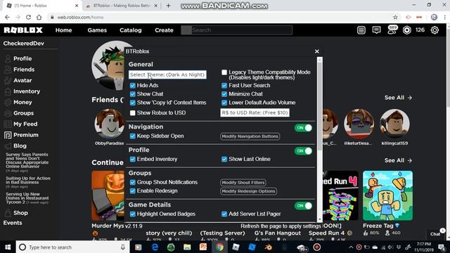 BTRoblox I Mod I Website Looks смотреть онлайн
