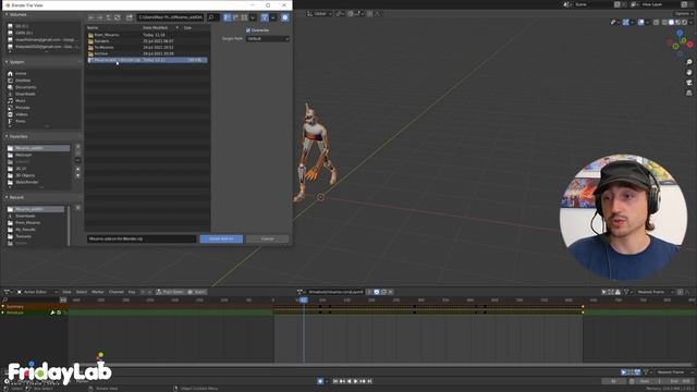 Mixamo Addon for blender Tutorial (heb) смотреть онлайн