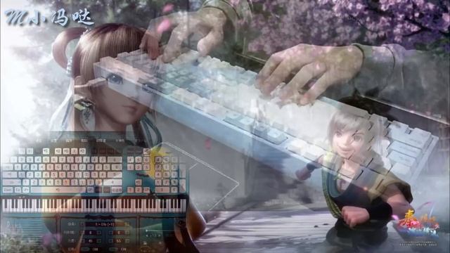 Playing "Moonlight" with Varmilo Sea Melody keyboard, I would call him a keyboard pianist. смотреть онлайн