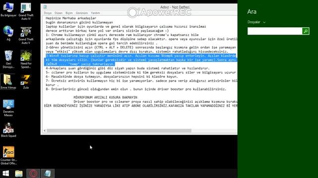 OYUNLARDA FPS ARTTIRMA / SİSTEM HIZLANDIRMA CCLEANER PRO LİNK 2020 !!! смотреть онлайн