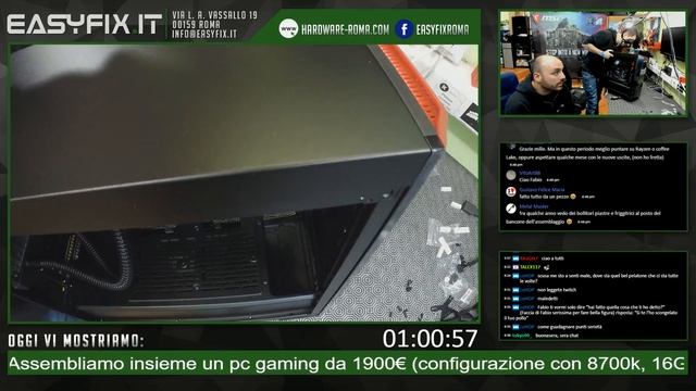Assembliamo insieme un pc gaming da 1900€ (configurazione con 8700k, 16GB e 1080) смотреть онлайн