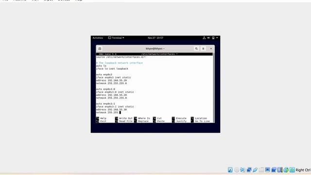 Setting IP address Debian 11 смотреть онлайн