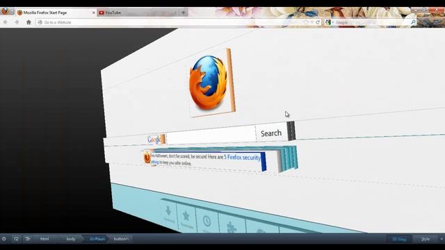 Firefox - 3D Inspector смотреть онлайн