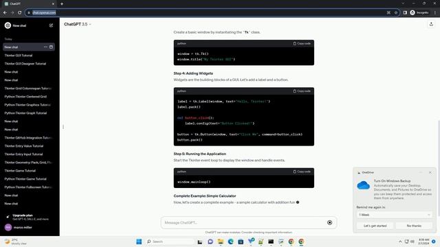 python tkinter gui projects смотреть онлайн