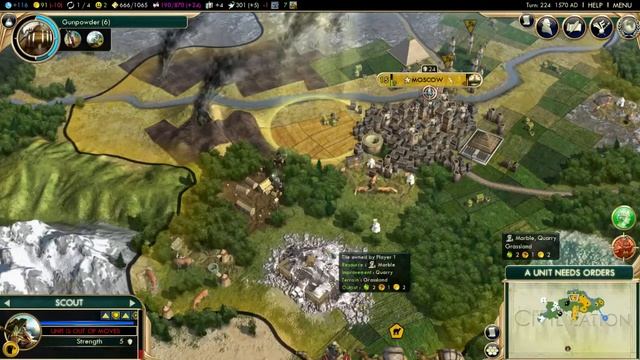 Civilization V Brave New World Lets Play - Part 13 Barbarian Value смотреть онлайн
