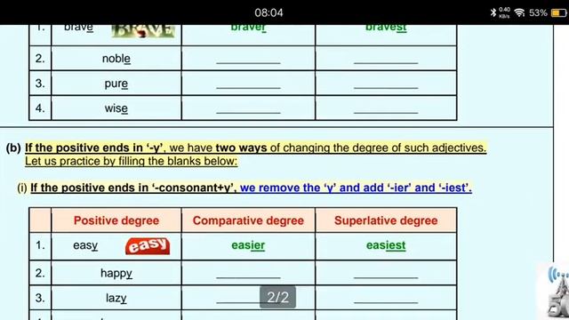 class 8 English worksheet no 5 date 2/8/21 смотреть онлайн