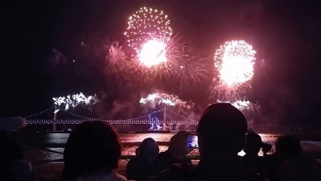 Busan firework Festival 2016 - China team 2 смотреть онлайн