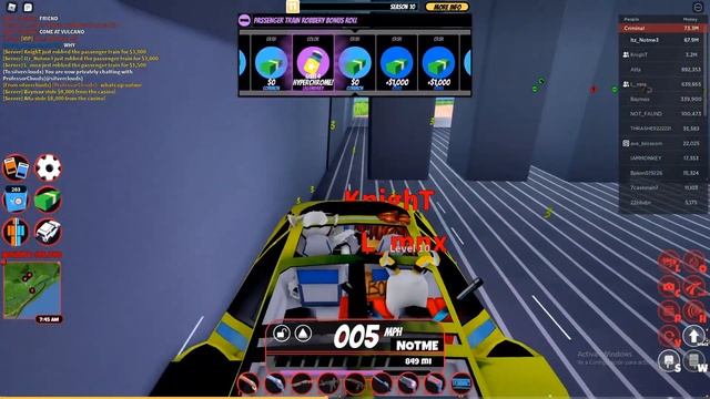 Hyper Chrome lvl 4 is a troll... (JailBreak) смотреть онлайн
