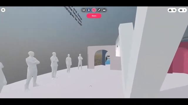 Virtual Architecture Gallery (Mozilla Hubs) смотреть онлайн