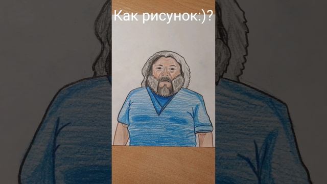 Я нарисовал:) Стива из фильма Minecraft #shorts смотреть онлайн