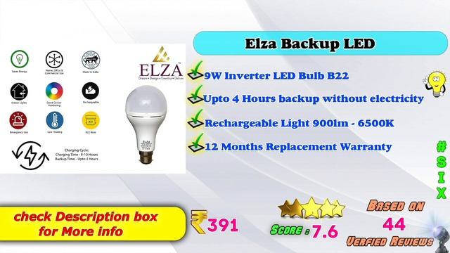 ✅ Top 6 Best Emergency Backup Light In India 2023 With Price | Inverter Light Review & Comparison смотреть онлайн