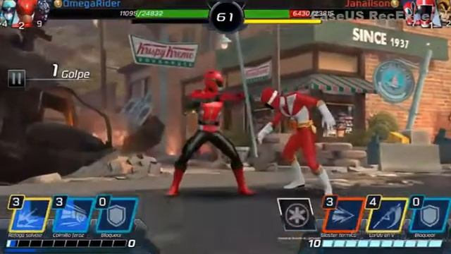 Power Rangers Legacy Wars - Brave Hearts Mission Part 2 Generate 10K with any Red Ranger смотреть онлайн