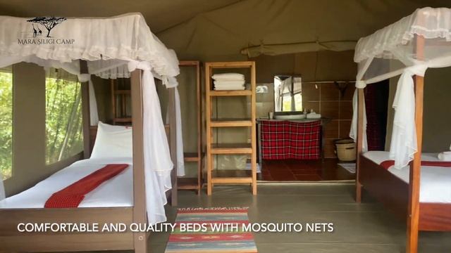 Mara Siligi Camp, Boutique safari tented Camp in Masai Mara, Kenya смотреть онлайн