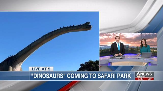 Dinosaurs coming to Wildlife Safari Park in Ashland смотреть онлайн