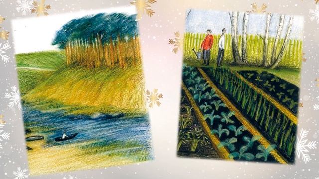 Открытка-рецензия «Зимняя дверь» смотреть онлайн