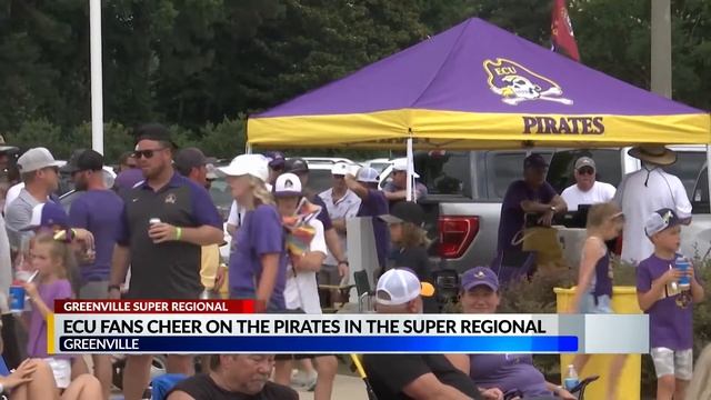 Fans brave weather for chance to see ECU win, make history смотреть онлайн