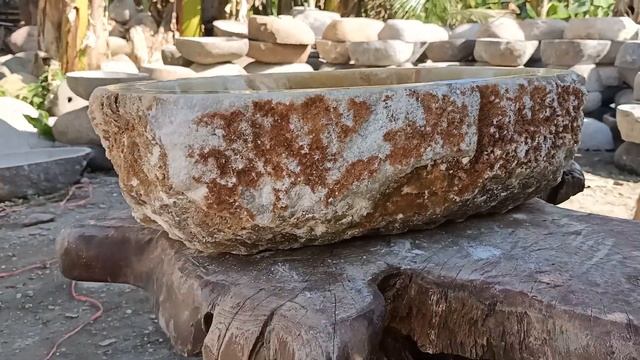Раковина из оникса 55х41х15 см (К-5-ОN-15) смотреть онлайн