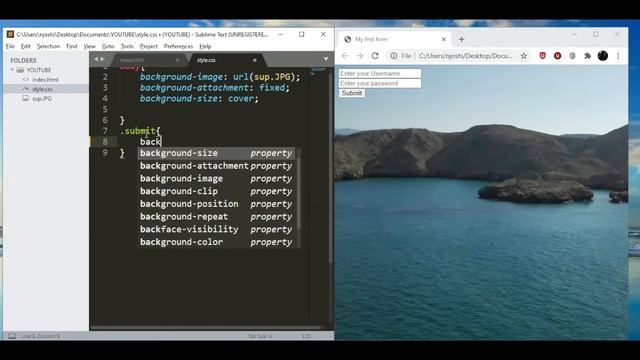 How to make a form using HTML and CSS in just 10 minutes!!! - Easiest tutorial on youtube!! смотреть онлайн