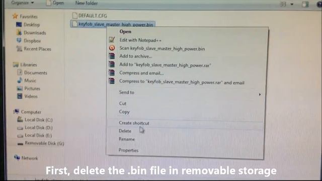 Update firmware via microUSB смотреть онлайн