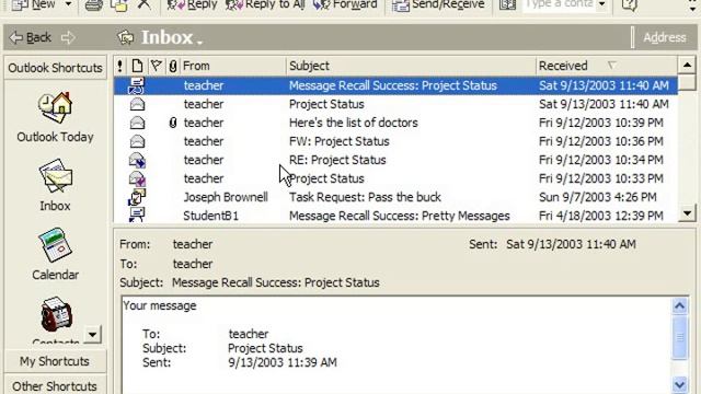 Outlook 2003 Tutorial The Calendar Window XP & 2000 Microsoft Training Lesson 6.2 смотреть онлайн