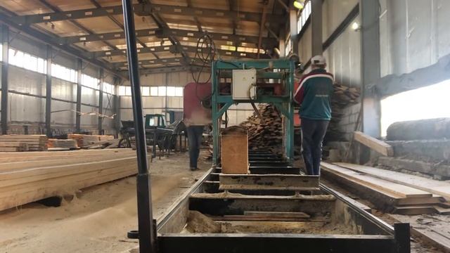 Сыктывкар, Дырнос. Производство пиломатериалов смотреть онлайн