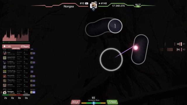 8.7⭐ Nongsa | Yamajet feat. Hiura Masako - Sunglow [Harmony] +HDDT 99.74% (995pp 1❌) - osu! смотреть онлайн