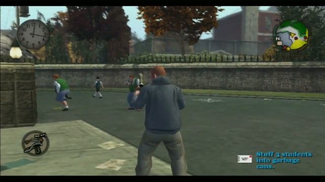 Bully Gameplay Walkthrough Part 14 - Fighting Drunk Homeless Man (Canis Canem Edit) смотреть онлайн