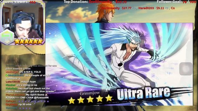 Bleach Brave Souls - SO MANY 5★ + 3 5★ IN 1 MULTI ( Stream Summon Highlights #5) смотреть онлайн