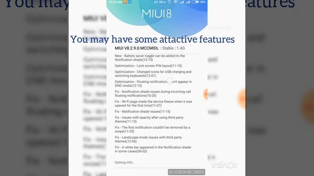 Enjoy updated version of XIAOMI : MIUI V8.2.9.0 смотреть онлайн