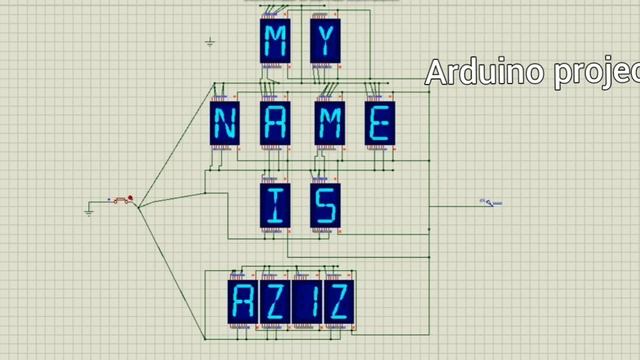 Arduino + Proteus display project смотреть онлайн