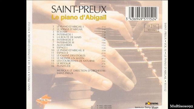 Saint-Preux - Le Piano d'Abigail (1983) - Le chant des étoiles смотреть онлайн