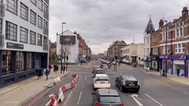 London Bus Ride 🇬🇧 Route 77 - Waterloo to Tooting Station | Full Journey смотреть онлайн