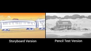 The Brave Locomotive by Andrew Chesworth Part 1 (Storyboard vs Pencil Test Version)