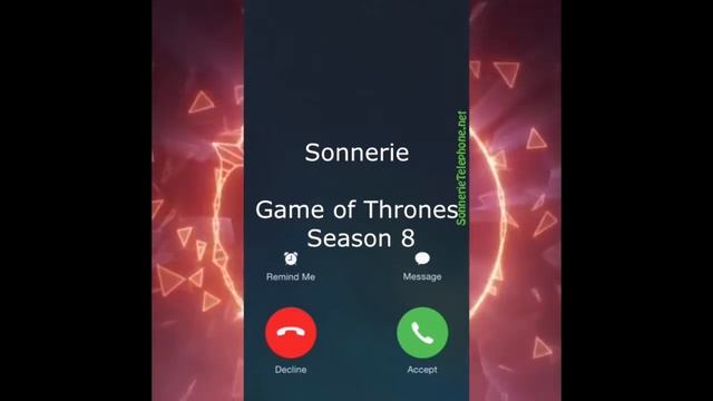 Télécharger Sonnerie Game of Thrones Season 8 Gratuites Pour Portable | Sonneriefrance.com смотреть онлайн