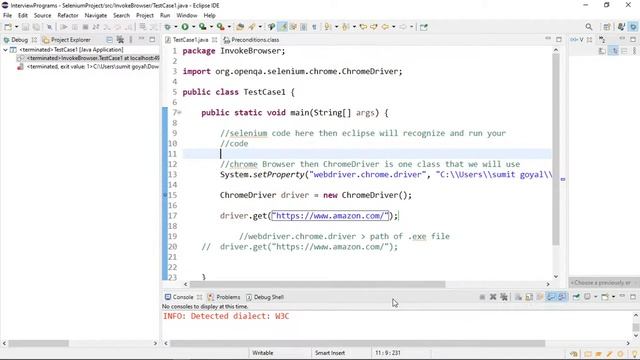 Selenium Introduction and few important methods смотреть онлайн