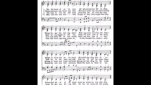 For The Brave of Every Race (Anima Christi) смотреть онлайн