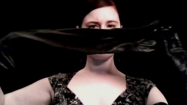 Undine's Leather Opera Gloves