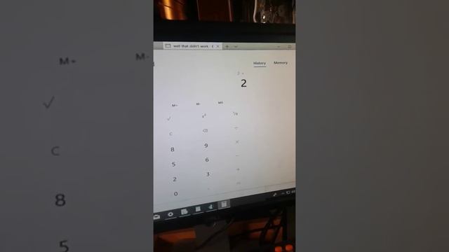 Multiplying 2 X 2 etc on the Windows 10 Calculator! смотреть онлайн