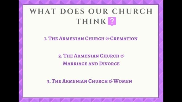 Week 3: The Armenian Church and Marriage & Divorce 2 смотреть онлайн