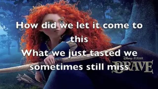 Brave - Into the Open Air LYRICS ON SCREEN смотреть онлайн