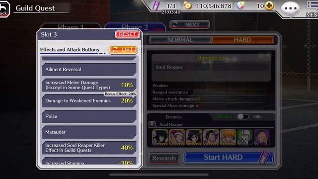 Hard Guild Quest - Soul Reaper Melee - 5 Sec - Bleach brave souls смотреть онлайн