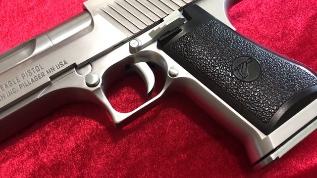 Cybergun WE Desert Eagle Silver Chrome finish custom смотреть онлайн